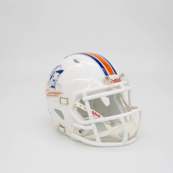 f8 football helmet Spurrier's Mini Football Helmet Regular White