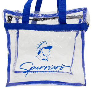 Representing your favorite Head Ball Coach and getting ready for the big game is now a synch with a Spurrier's Gridiron Grille, Ben Hill-Griffin Stadium-approved Tote bag.