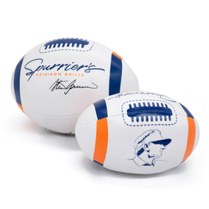 This plush football is soft (like Percy Harvin’s hands) and easy to sling around. Perfect for kids and adults who want to go imitate their Steve Spurrier throwing progressions in the living room. Just watch out for the lamps!