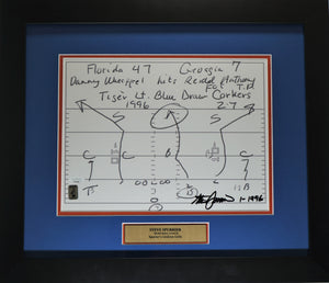 Steve Spurrier Autographed Items – Spurrier's Gridiron Grille