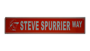 Spurrier has awards named after him. Two football fields bear his name. Gator fans have probably named dozens of children and countless pets after him. Now you can hang his legendary name high!  