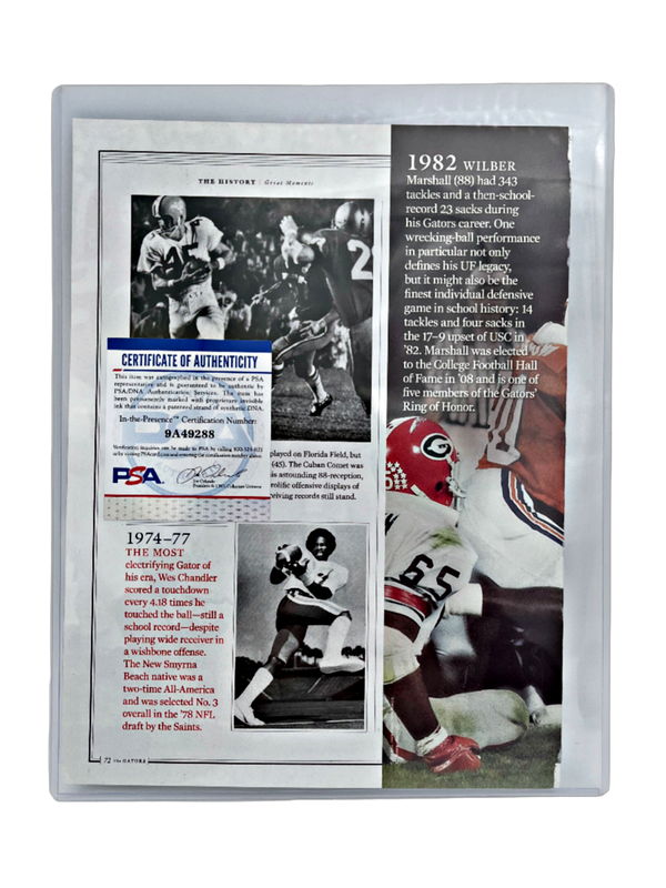 Own an authentically autographed piece of #11's history! ITP/PSA: 9A49288 