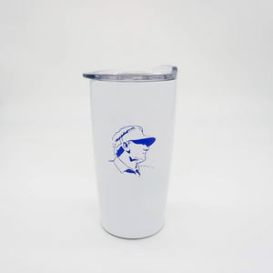 Whatever your beverage happens to be, this one of a kind Spurrier's Gridiron Grille tumbler keeps it cold, or hot. It’s sturdy, well insulated and ready to travel to any event.     Made with durable metal interior and exterior, these tumblers can keep beverages hot or cold for up to 3 hours. They are BPA Free and hold up to 20 ounces of refreshments